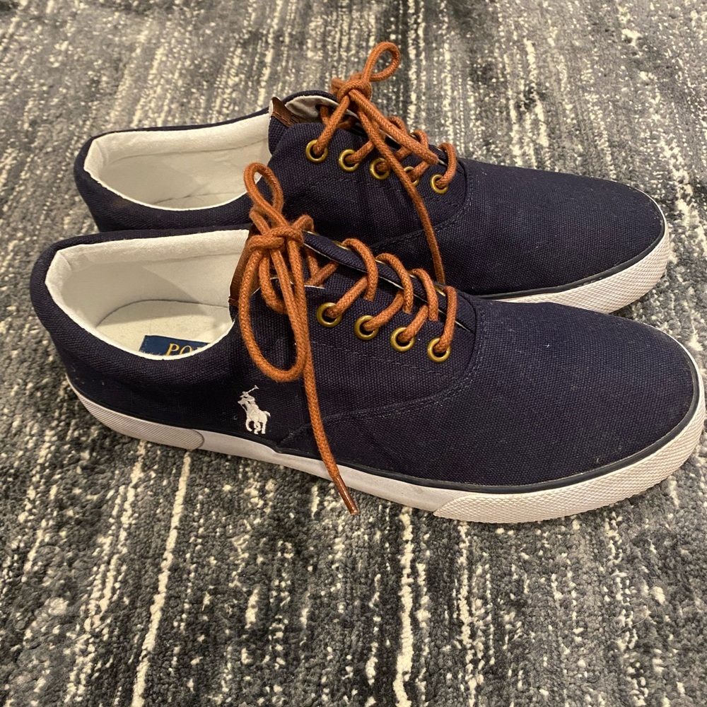 Navy Blue Keaton Canvas Sneaker